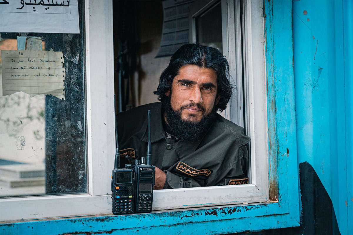 A friendly guardian in Kabul