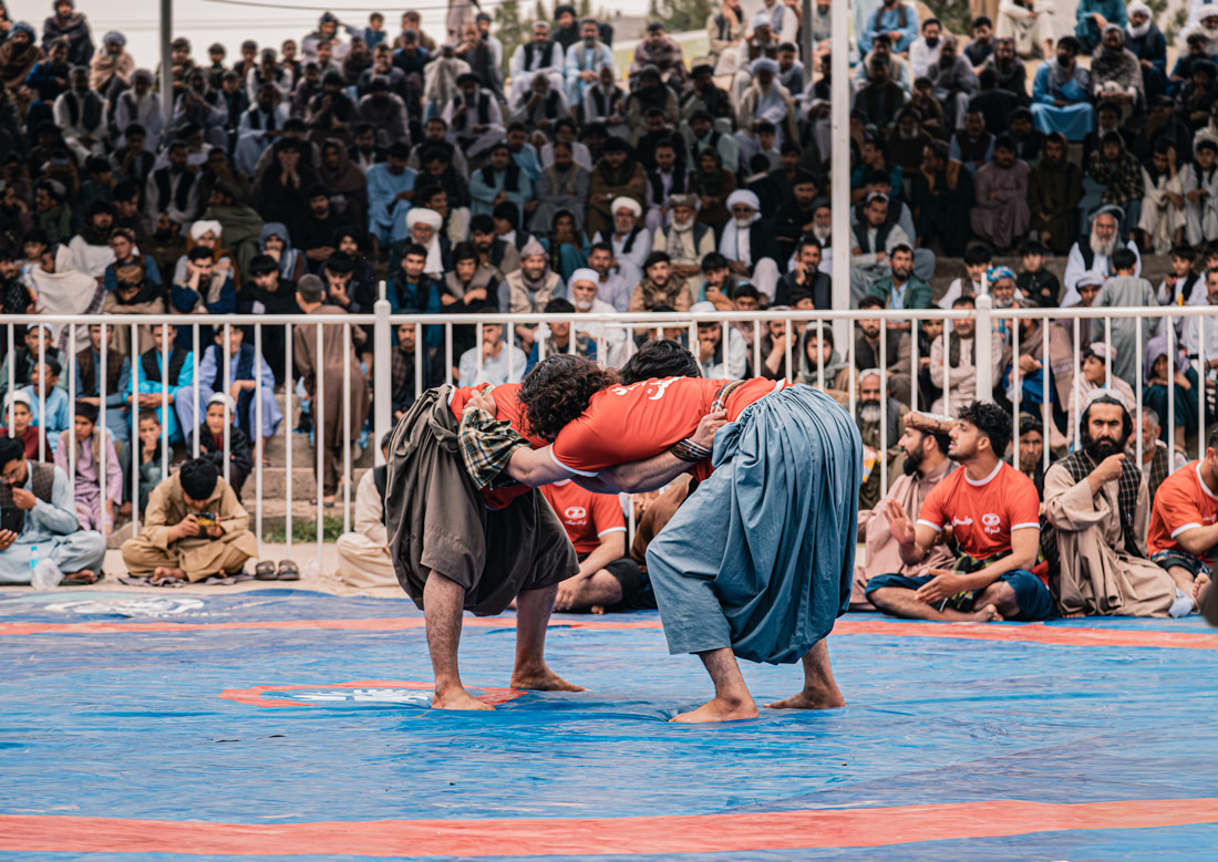 Herat's traditional wrestling